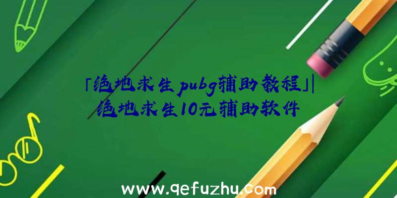 「绝地求生pubg辅助教程」|绝地求生10元辅助软件